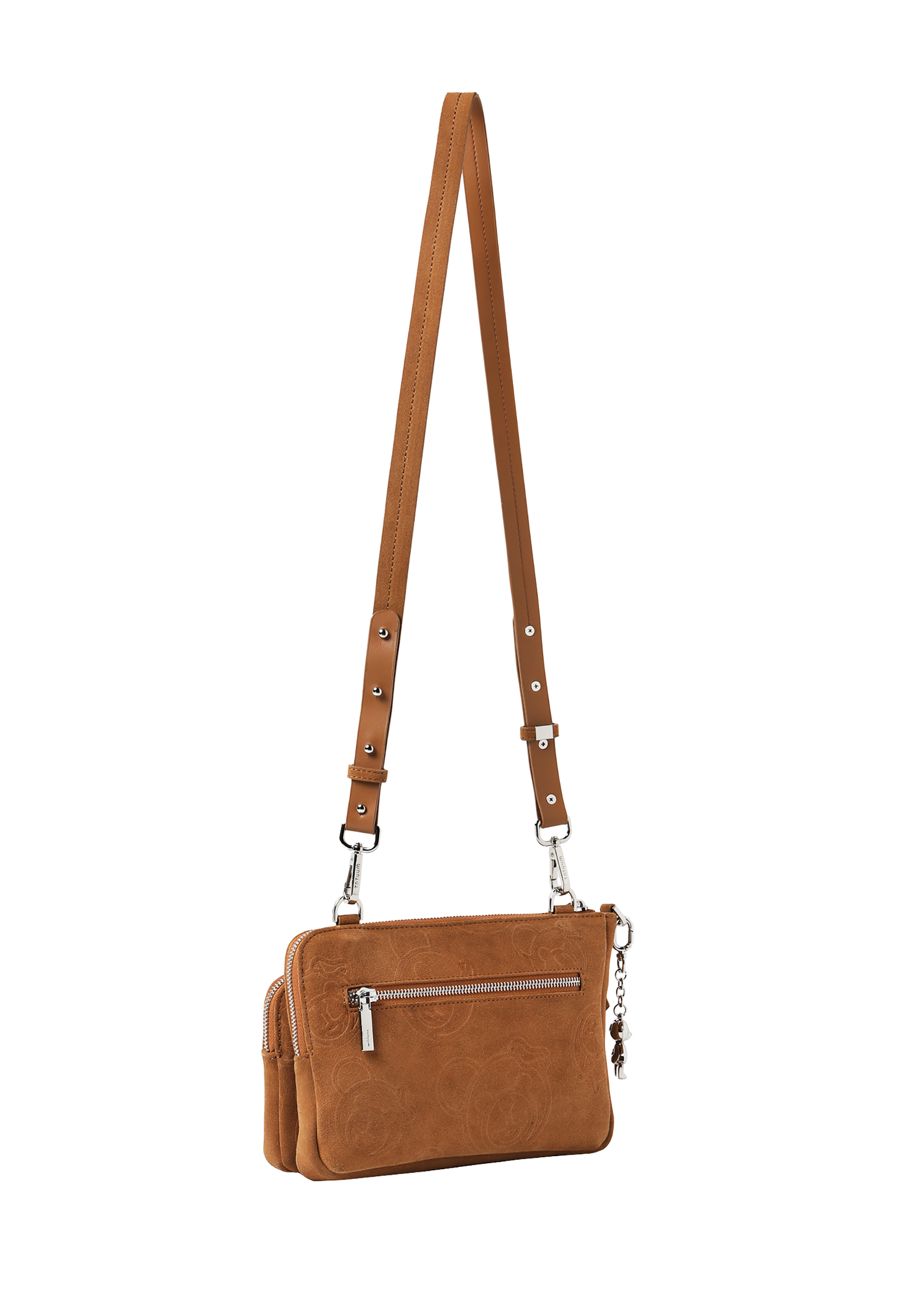 LADIES' SUEDE BAG DIMI 1 BEIGE 2