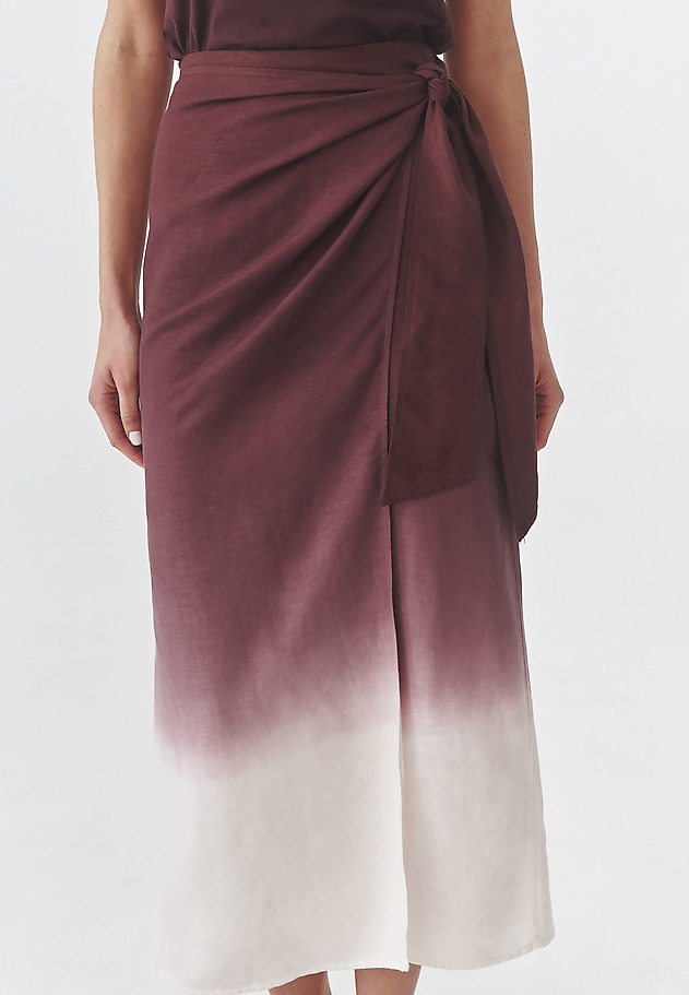 LADIES’ WRAP SKIRT WITH A TIE - RITA LADIES’ WRAP SKIRT WITH A TIE - RITA MULTIKOLOR 4