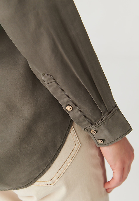 LADIES’ SHIRT WITH EPAULETTES - KORSANA KHAKI 2