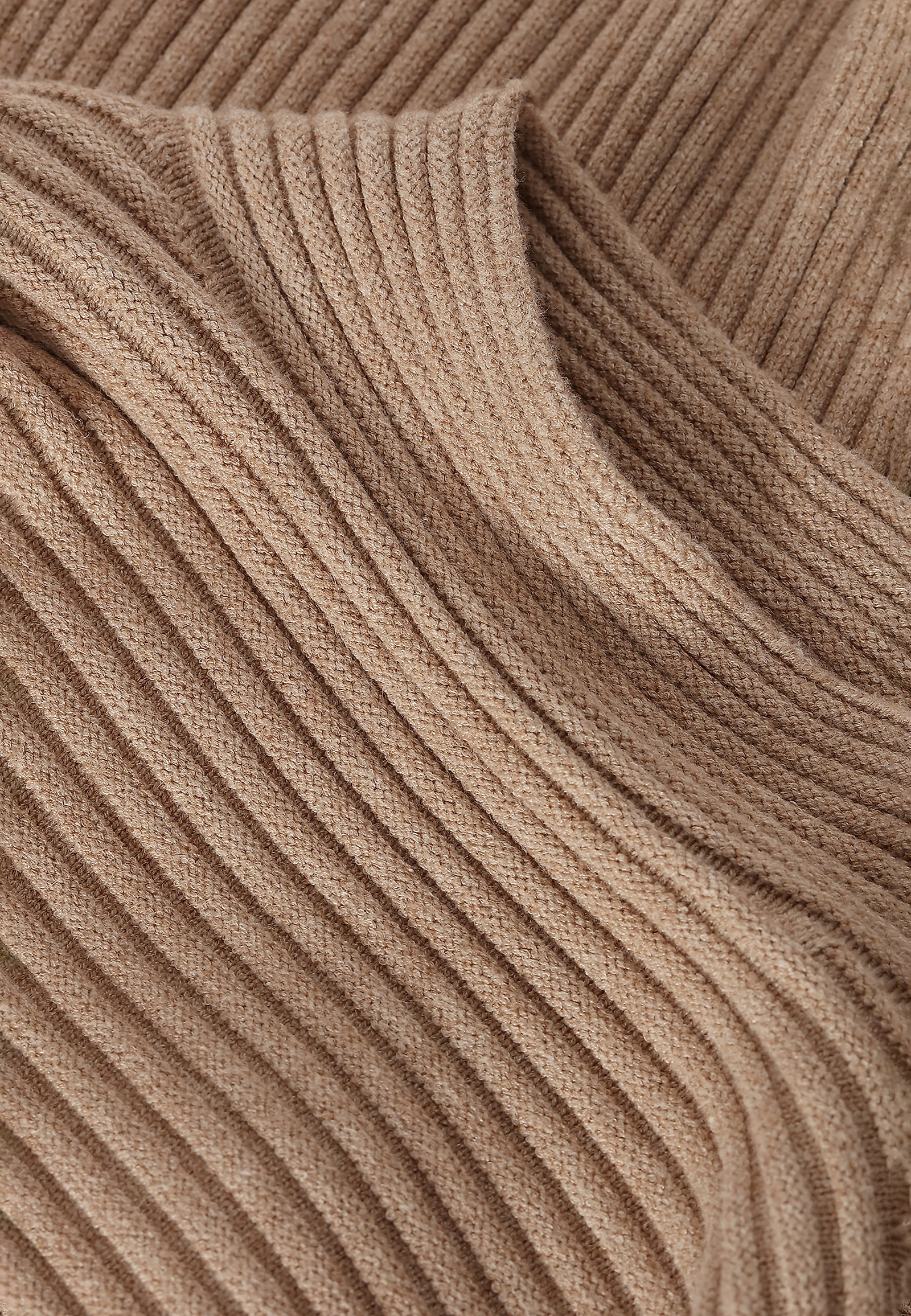 TRAPEZOWY SWETER DAMSKI NEROL TRAPEZOWY SWETER DAMSKI NEROL BEŻOWY 82748