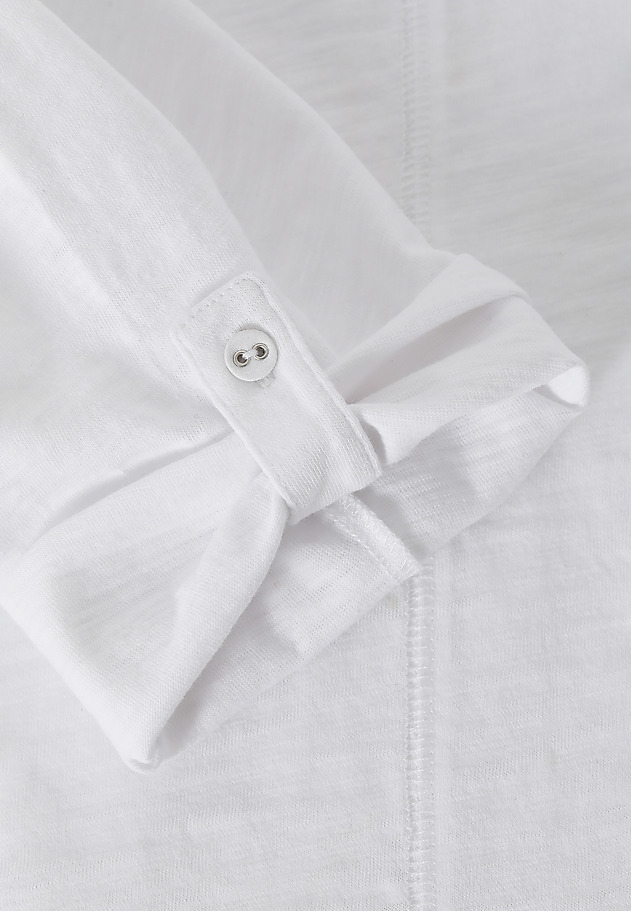 BLUZĂ DE DAMĂ DIN MATERIAL TEXTIL ȘI TRICOTAT AZA BLUZĂ DE DAMĂ DIN MATERIAL TEXTIL ȘI TRICOTAT AZA ALB 9