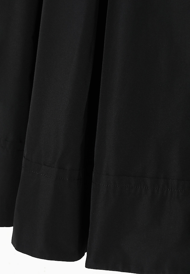 TAFFETA FLARED SKIRT — TAFTIKO TAFFETA FLARED SKIRT — TAFTIKO CZARNY 5