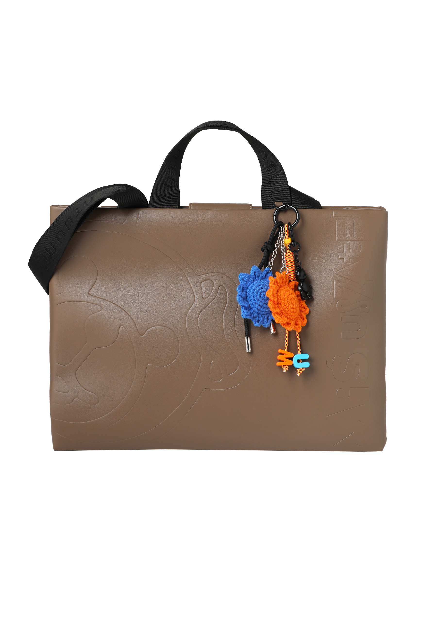 TORBA ZE WZOREM MISIA USZATKA - RELLE BEŻOWY 2