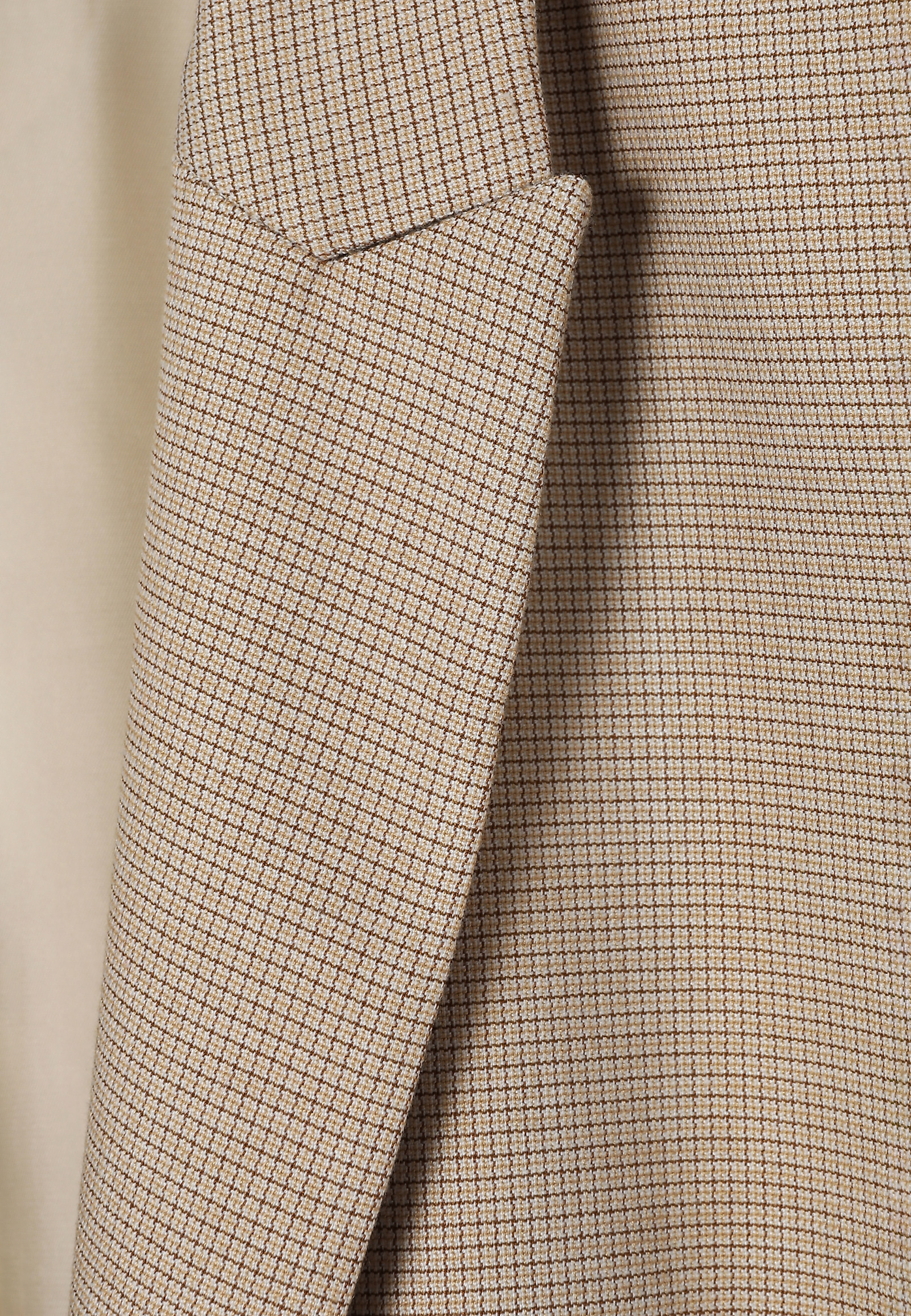 DERÉKIG ÉRŐ BLAZER FINOM KOCKÁS MINTÁBAN — LAMIZA DERÉKIG ÉRŐ BLAZER FINOM KOCKÁS MINTÁBAN — LAMIZA EKRÜ 105073