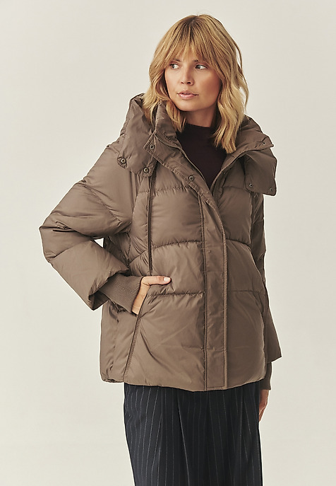 JACKET CU PARDESIU - SOWA BEJ 2