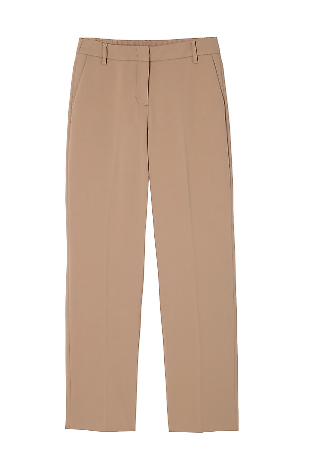 LADIES' WOVEN TROUSERS WITH STRAIGHT LEG — LAURANIA LADIES' WOVEN TROUSERS WITH STRAIGHT LEG — LAURANIA BEŻOWY 6