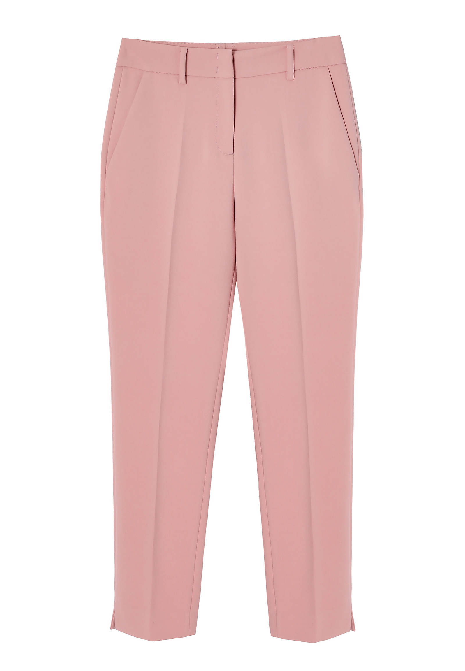 ELEGANT LADIES’ CUFFED TROUSERS - RIMINI 1 ELEGANT LADIES’ CUFFED TROUSERS - RIMINI 1 PINK 96432