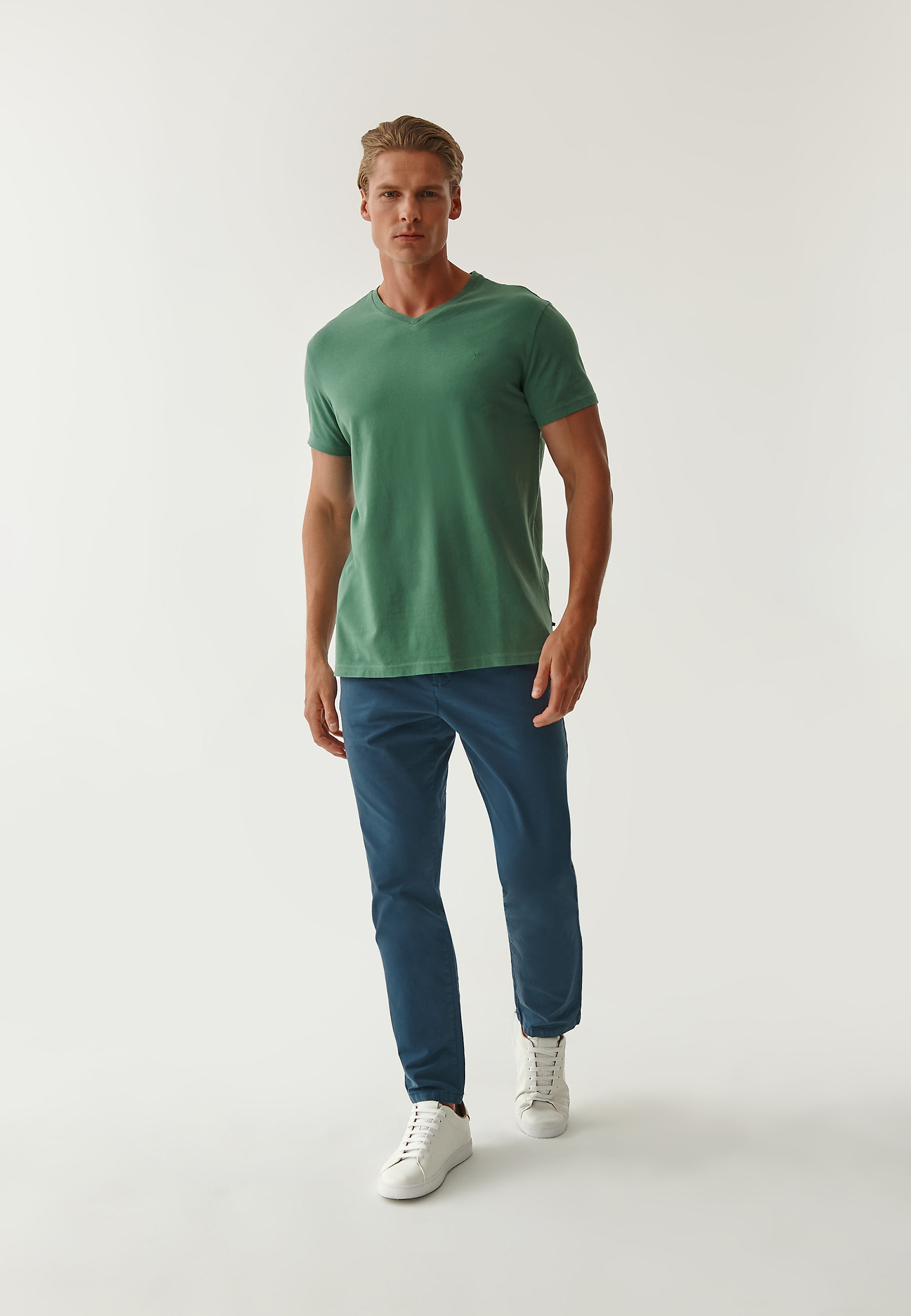 CLASSIC MEN'S T-SHIRT LUCK CLASSIC MEN'S T-SHIRT LUCK GREEN 77495