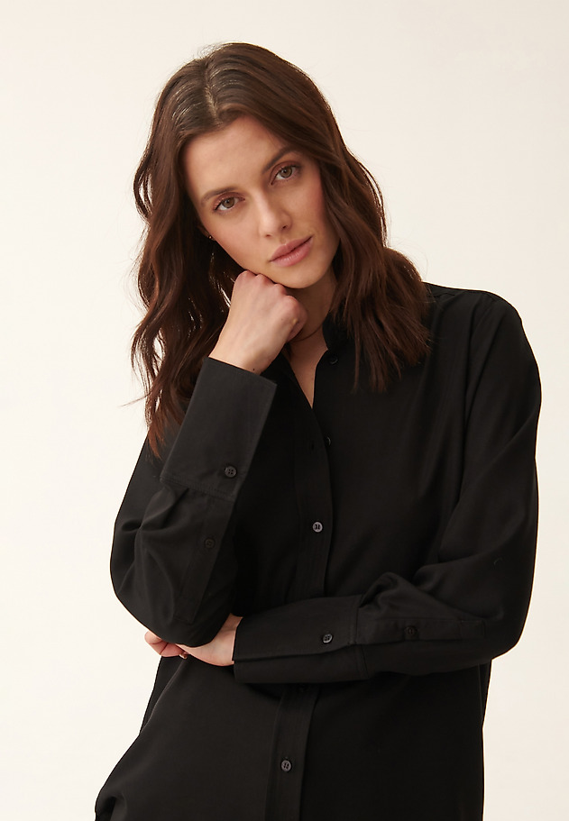FLOWING SHIRT MONTREALI 1 FLOWING SHIRT MONTREALI 1 CZARNY 1