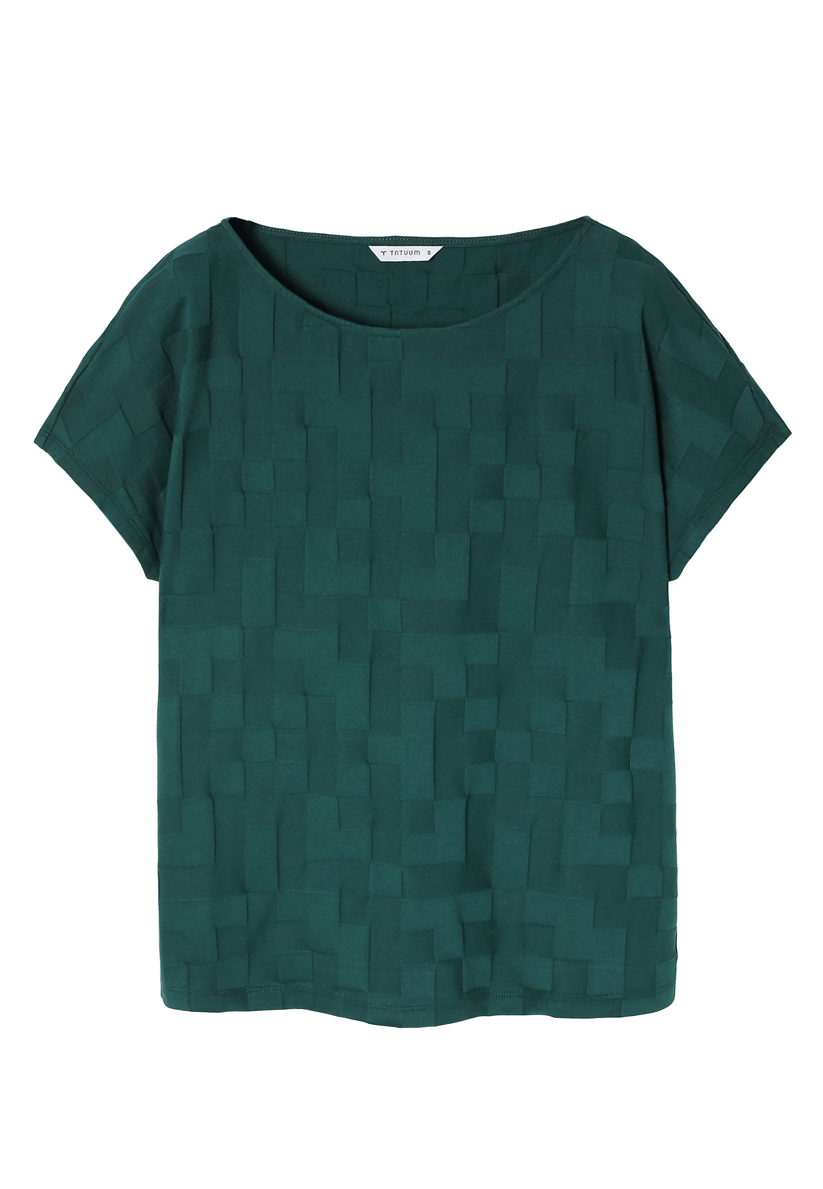 DÁMSKA BLÚZKA ZO ŠTRUKTÚROVANÉHO BAVLNENÉHO ÚPLETU – AMERIA DÁMSKA BLÚZKA ZO ŠTRUKTÚROVANÉHO BAVLNENÉHO ÚPLETU – AMERIA ZELENÁ 98705