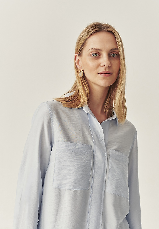 SOFT SHIRT WITH POCKETS - BLUMA SOFT SHIRT WITH POCKETS - BLUMA BLUE 4
