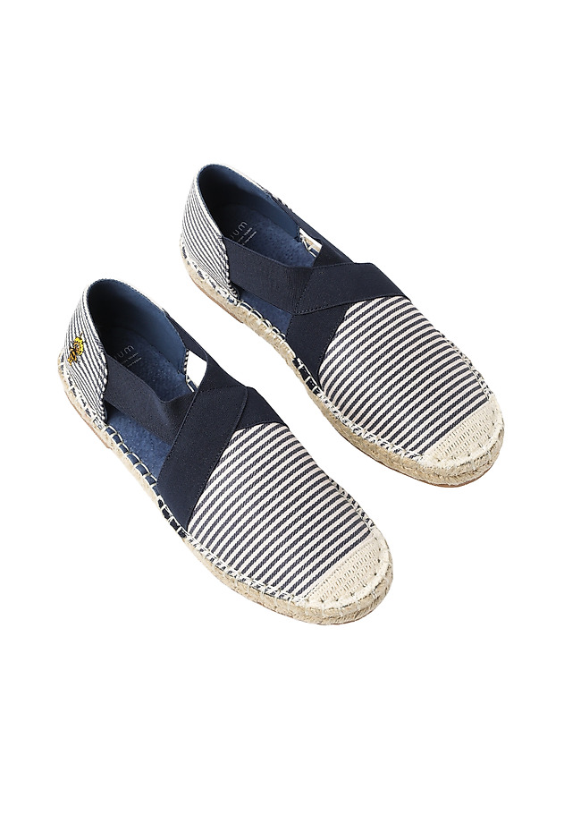 BAWEŁNIANE ESPADRYLE — ESPI 1 BAWEŁNIANE ESPADRYLE — ESPI 1 GRANATOWY 5