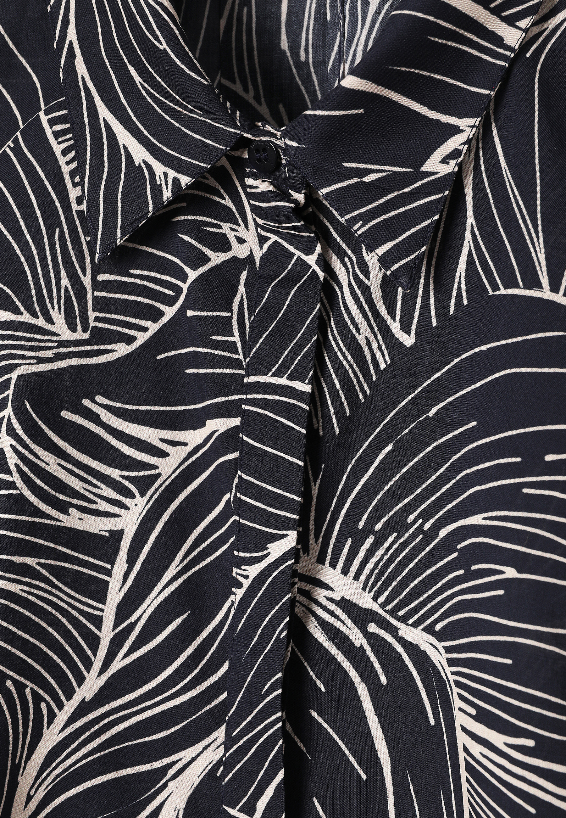 WZORZYSTA KOSZULA Z BAWEŁNY - MERA