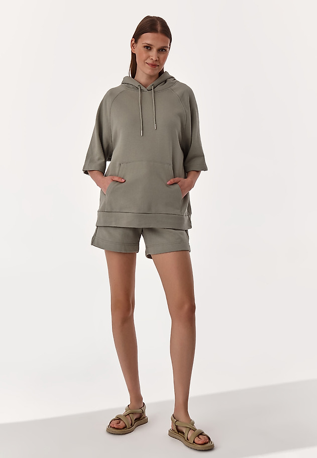 PANTALONI SCURȚI DINO DE DAMĂ PANTALONI SCURȚI DINO DE DAMĂ KAKI 4