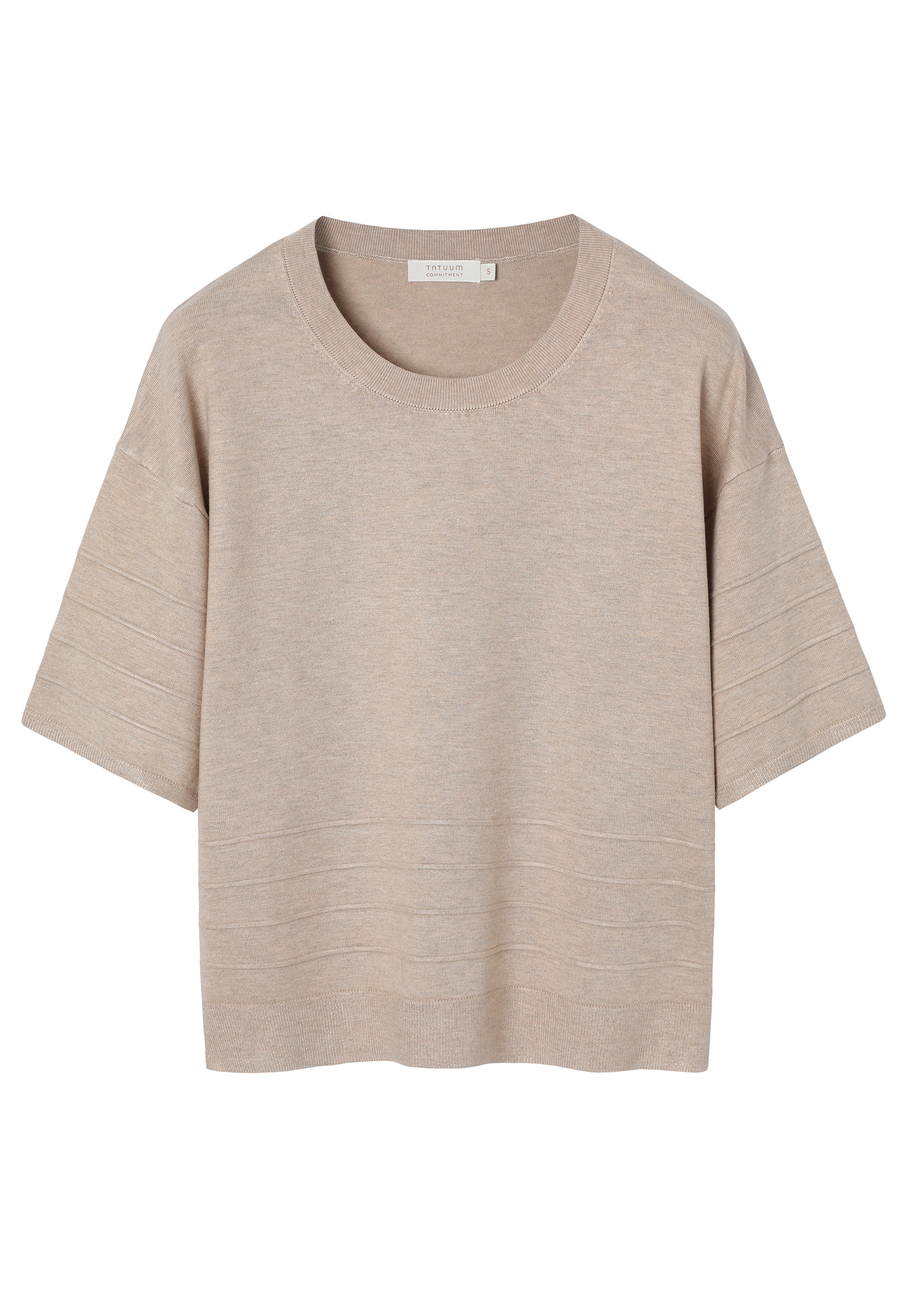 SVETROVÁ BLÚZKA S VISKÓZOU LENZING™ ECOVERO™ – PATRA BÉŽOVÁ 2