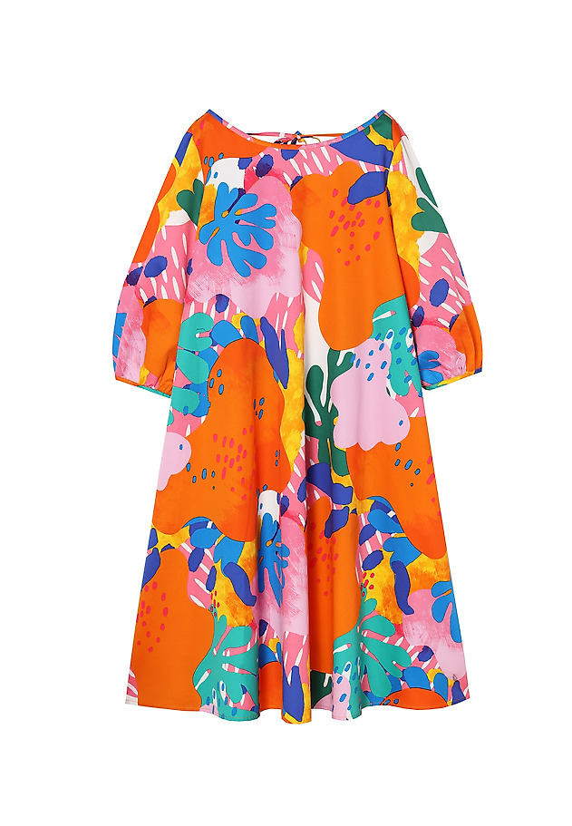 BLOOMING COLLECTION: PATTERNED DRESS LAWIKO BLOOMING COLLECTION: PATTERNED DRESS LAWIKO MULTICOLOR 6
