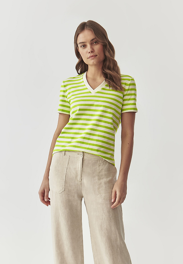 ŽENSKA ČRTASTA BLUZA - SALEMA 1 ŽENSKA ČRTASTA BLUZA - SALEMA 1 VEČBARVNA 3