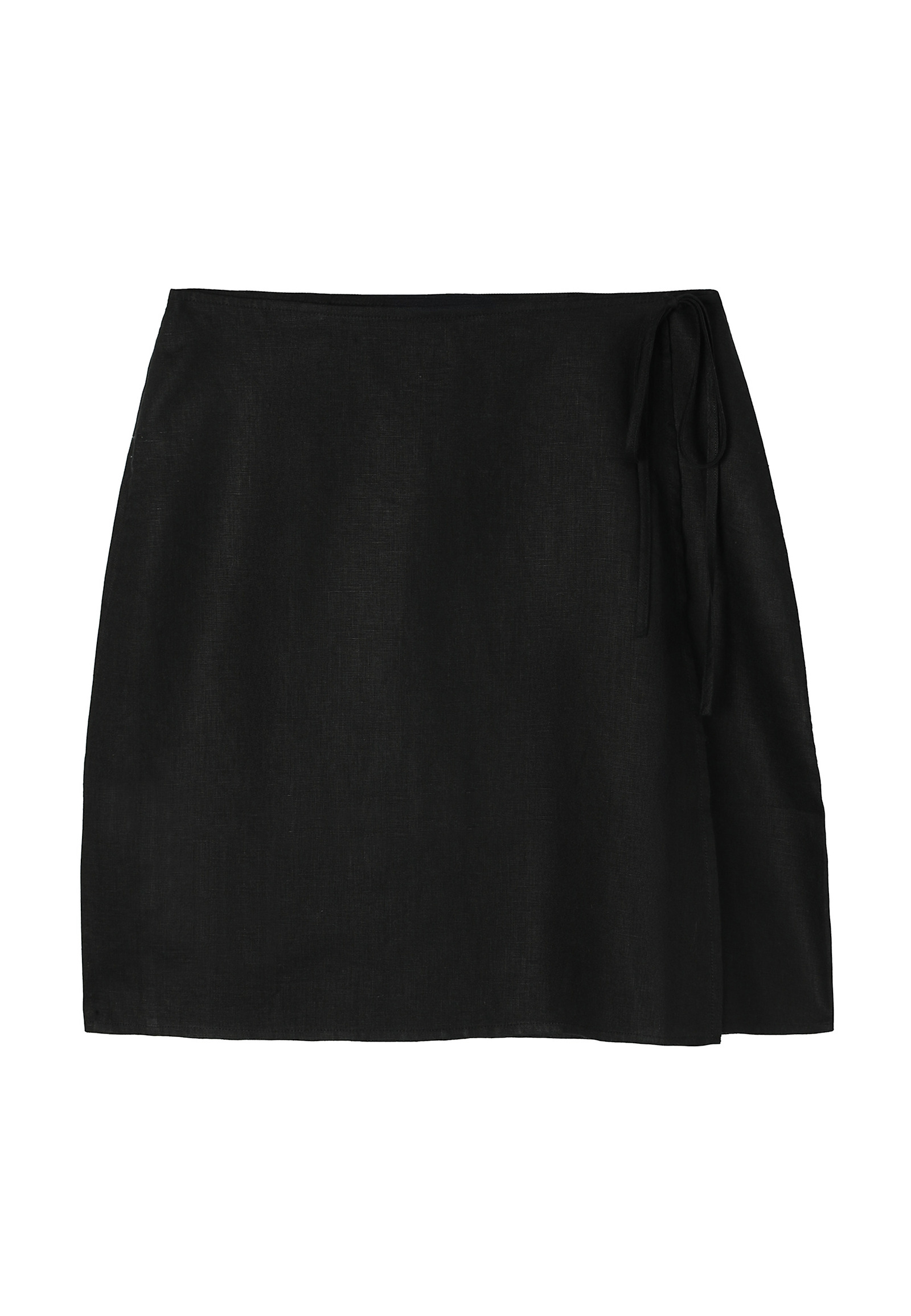 LNIANA SPÓDNICA MINI — LIMA LNIANA SPÓDNICA MINI — LIMA CZARNY 109989
