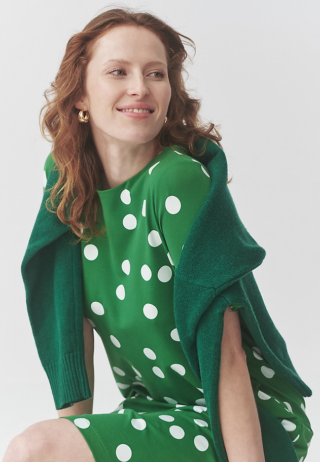 COTTON POLKA DOTS DRESS -KOA COTTON POLKA DOTS DRESS -KOA MULTIKOLOR 1