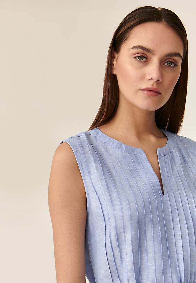 LADIES' DRESS WITH A BELT ANTRAKIA 1 LADIES' DRESS WITH A BELT ANTRAKIA 1 BLUE 5