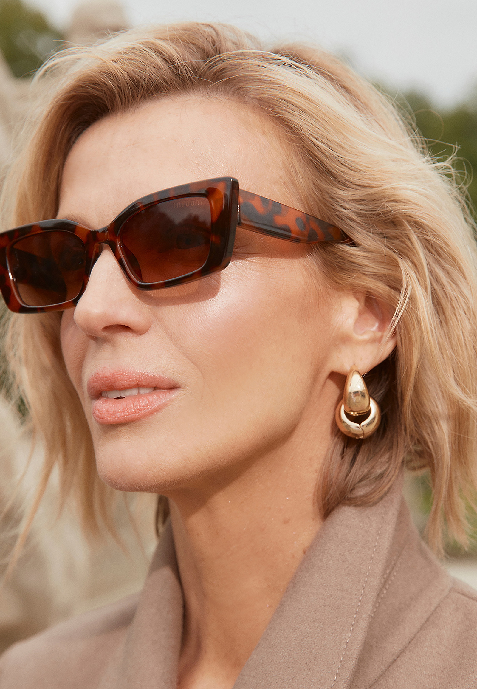 CLASSIC ROUND EARRINGS - KELIA 1 CLASSIC ROUND EARRINGS - KELIA 1 GOLD 104171