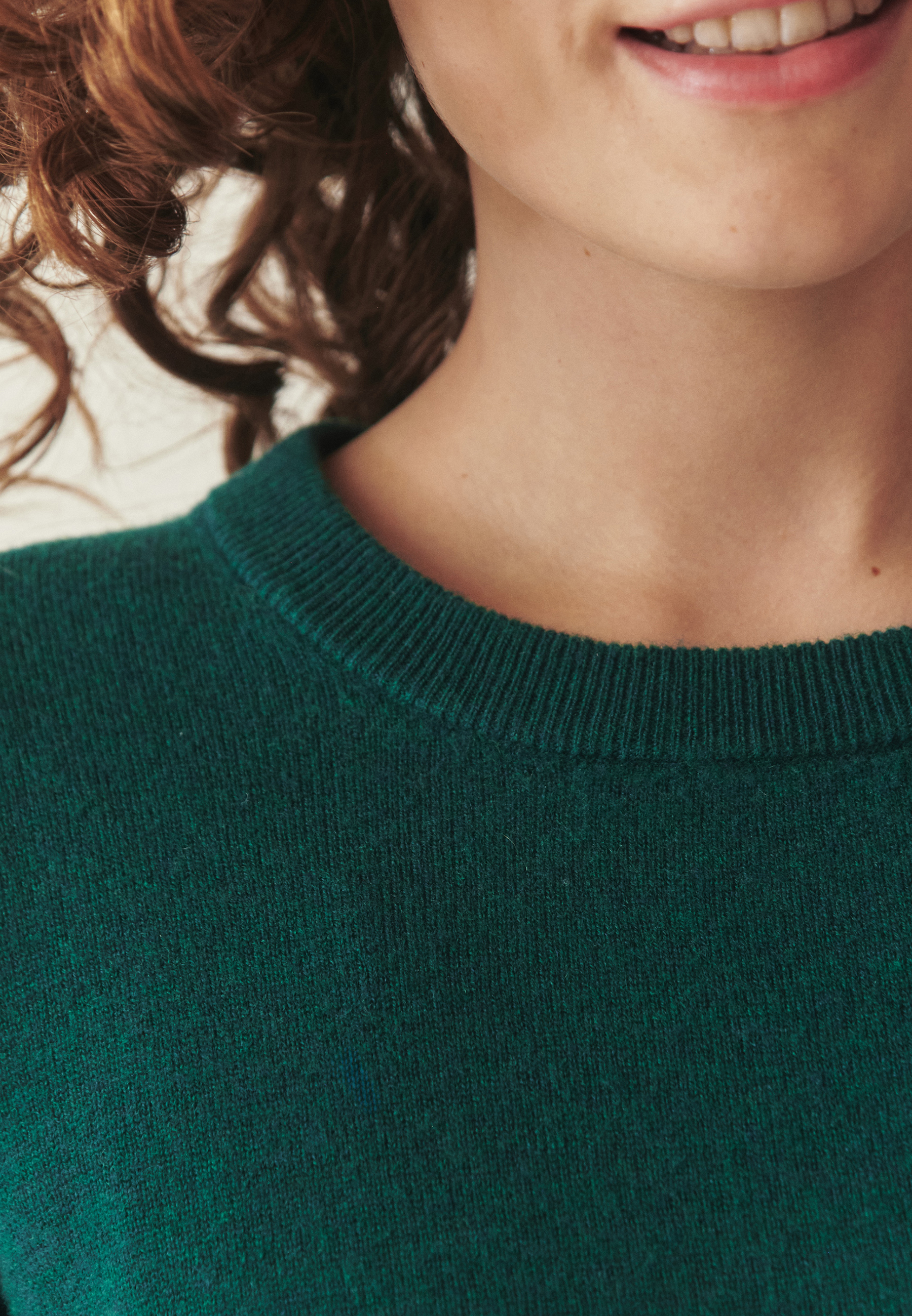 CLASSIC WOOL BLOUSE - VONA GREEN 2