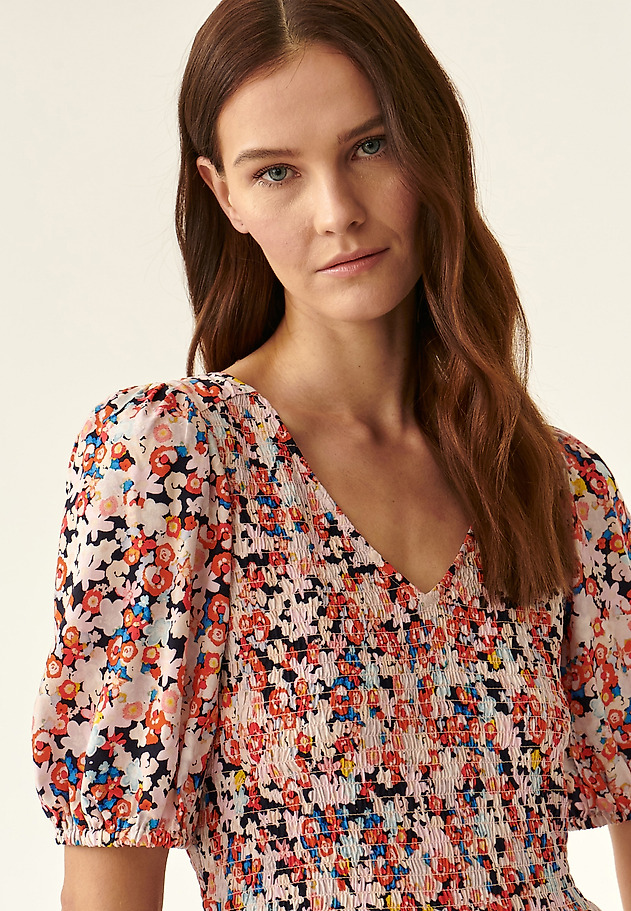 SUKIENKA MAXI W KWIATOWY PRINT SELENIKO SUKIENKA MAXI W KWIATOWY PRINT SELENIKO MULTIKOLOR 4
