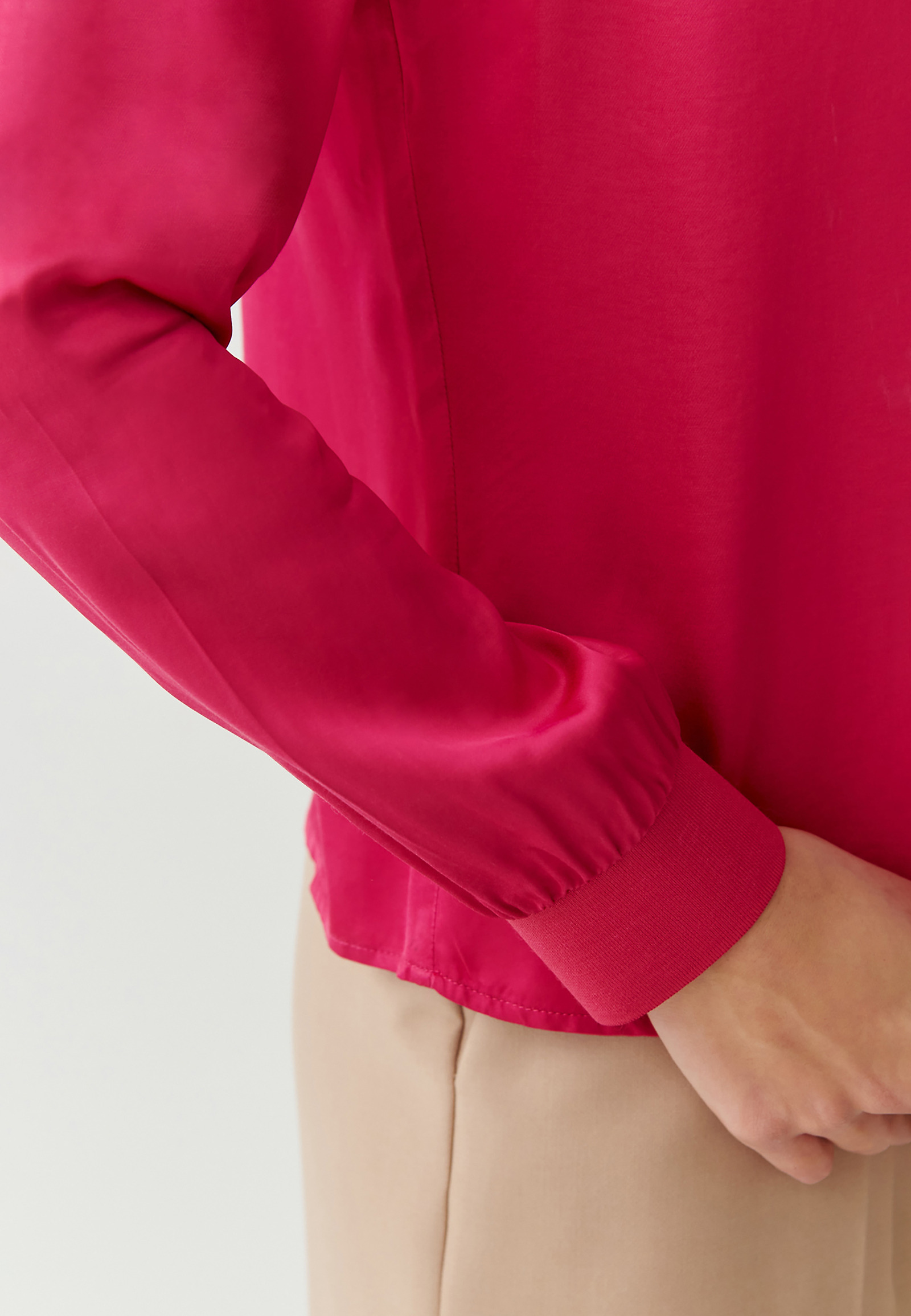 ŽENSKA BLUZA Z DOLGIMI ROKAVI - SANDRIKA ŽENSKA BLUZA Z DOLGIMI ROKAVI - SANDRIKA ROŽNATA 95407