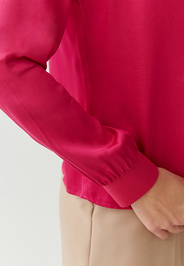 ŽENSKA BLUZA Z DOLGIMI ROKAVI - SANDRIKA ŽENSKA BLUZA Z DOLGIMI ROKAVI - SANDRIKA ROŽNATA 5