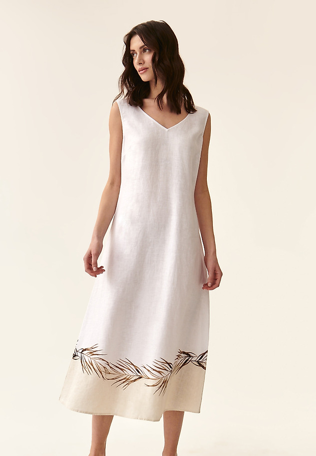 LADIES' LINEN DRESS LOKARIA LADIES' LINEN DRESS LOKARIA MULTIKOLOR 2