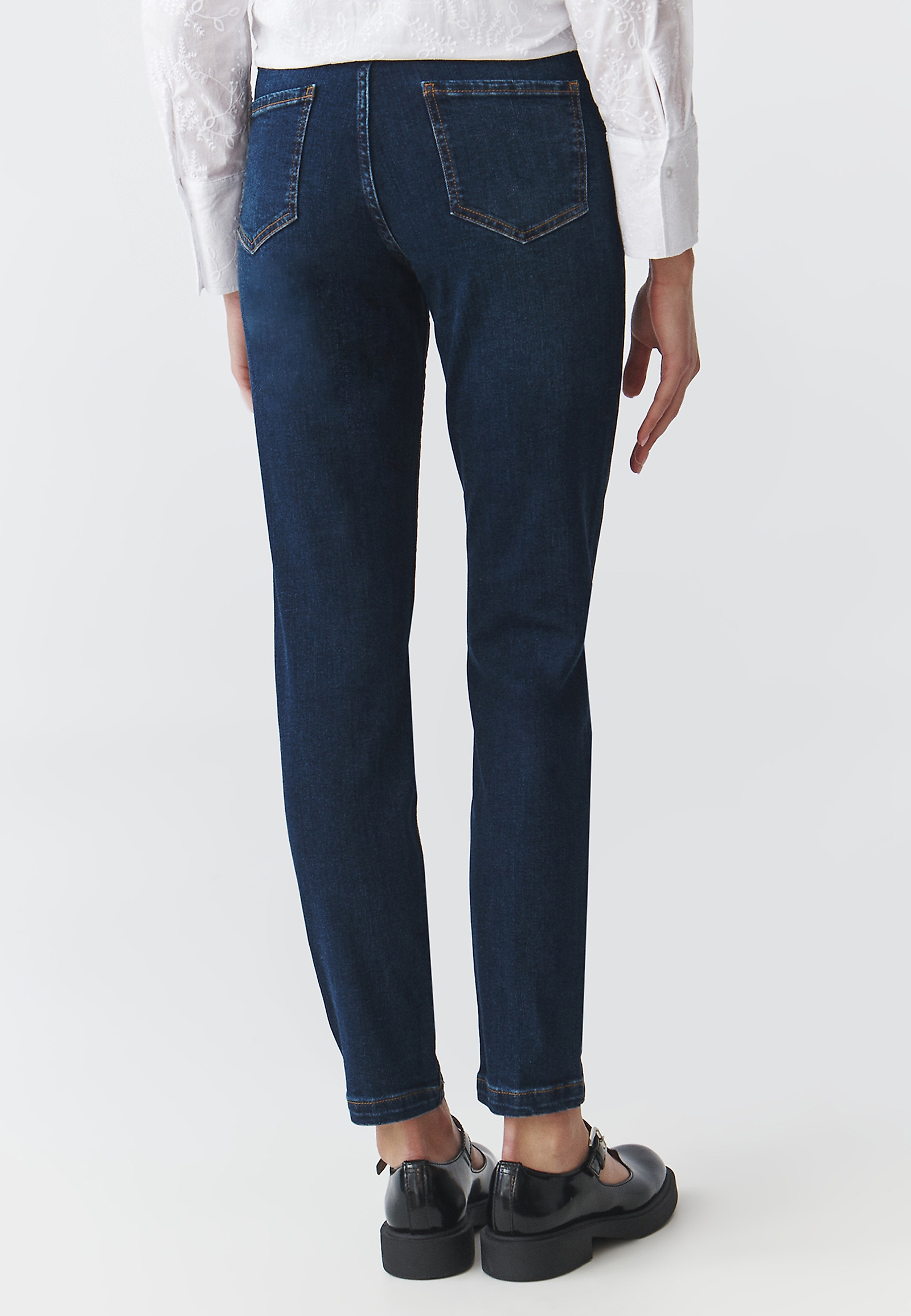 HÖLGYDENIM NADRÁG — SAROS HÖLGYDENIM NADRÁG — SAROS KÉK 106088