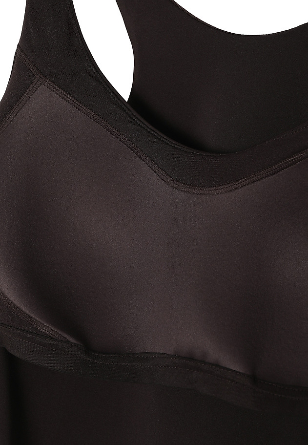 ŽENSKA PLETENA BLUZA BREZ ROKAVOV - YUMI ŽENSKA PLETENA BLUZA BREZ ROKAVOV - YUMI RJAVA 8