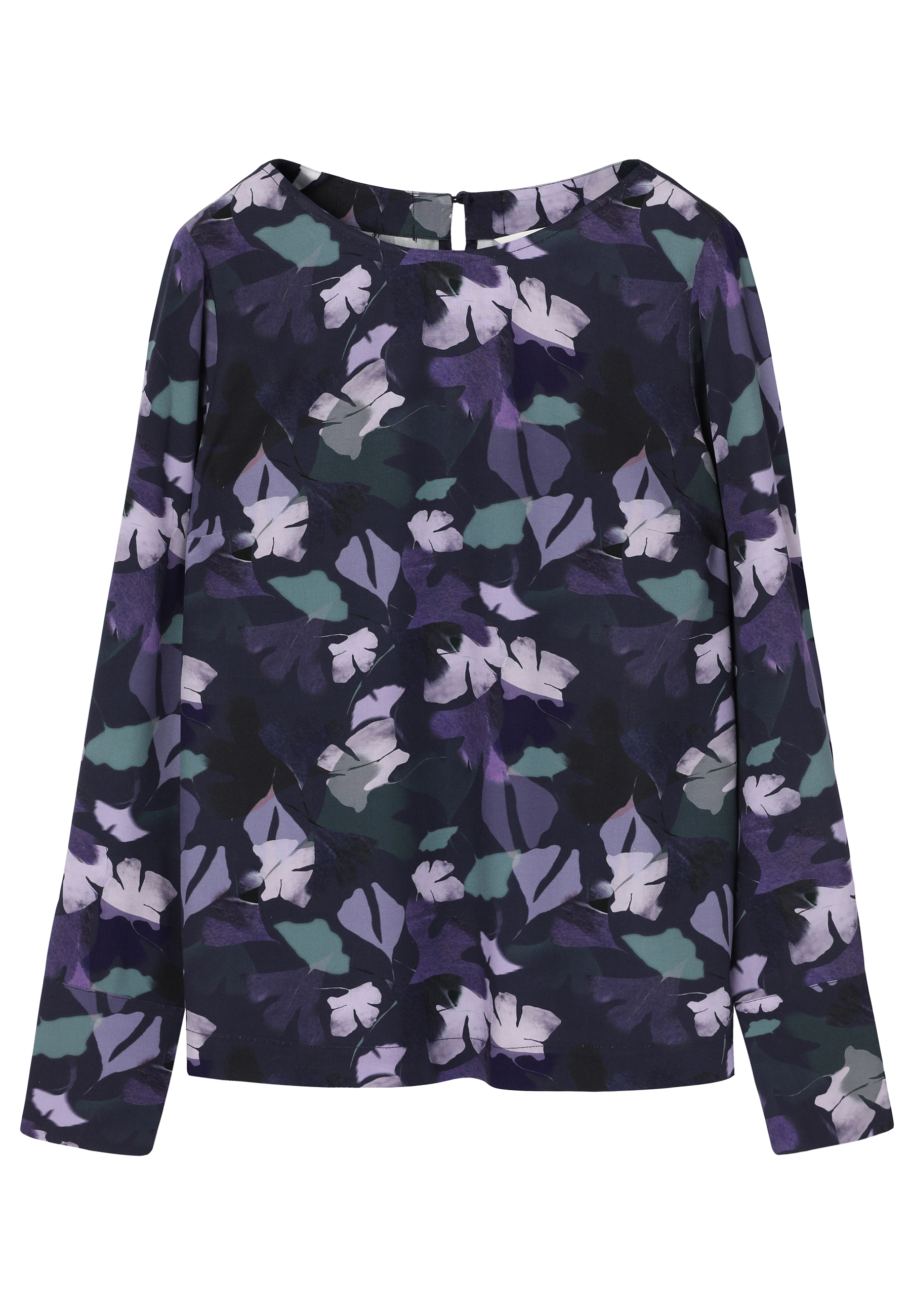 WZORZYSTA BLUZKA Z WISKOZY LENZING™ ECOVERO™ - VELTI 1