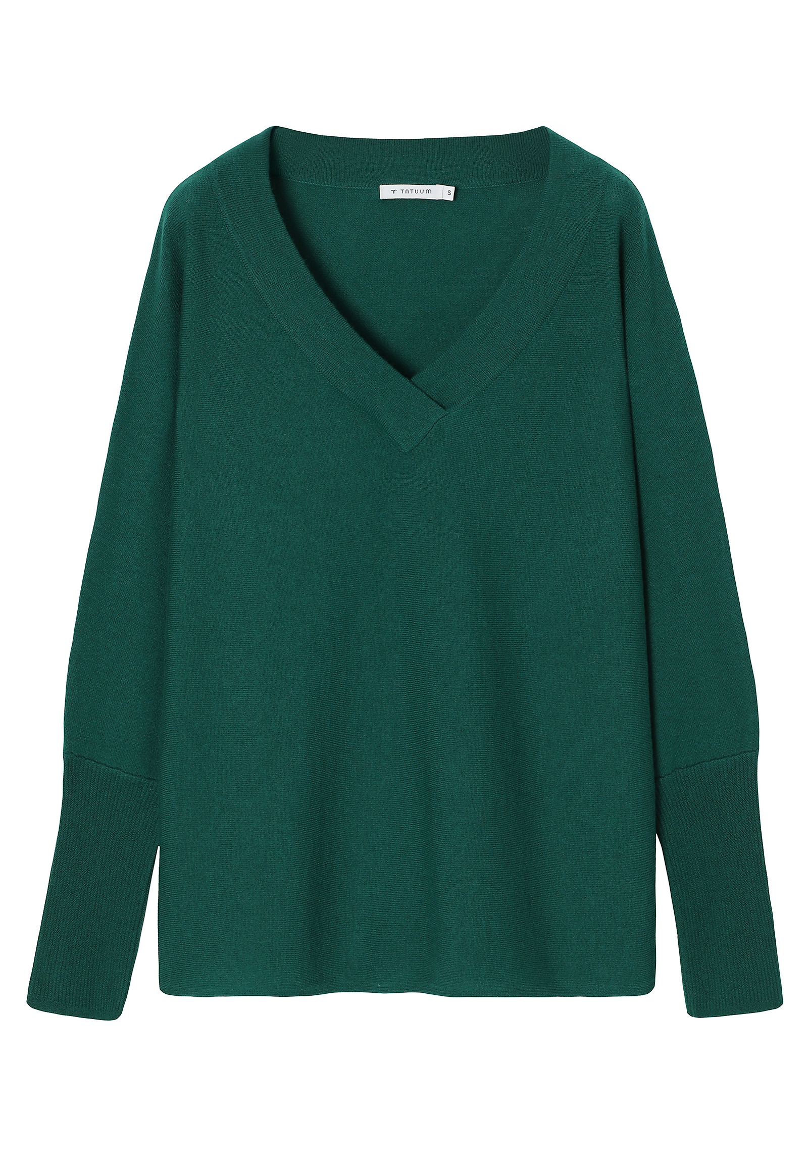 CASUAL JUMPER WITH WOOL AND CASHMERE BLEND - PONNO CASUAL JUMPER WITH WOOL AND CASHMERE BLEND - PONNO GREEN 113143