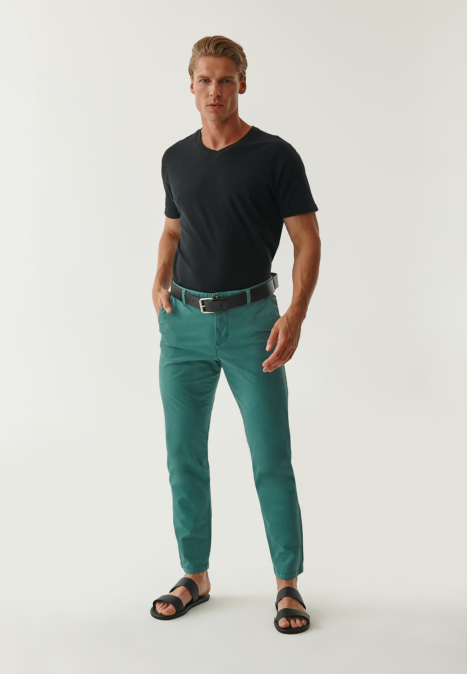 MEN'S TROUSERS JOSEPH 2 MEN'S TROUSERS JOSEPH 2 GREEN 77522