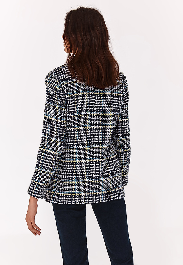 LADIES' CHECKED JACKET - ALESANDRIA LADIES' CHECKED JACKET - ALESANDRIA MULTICOLOR 3