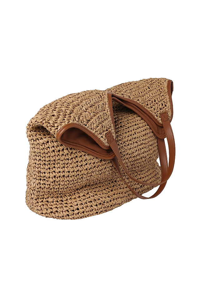 LADIES' BRAIDED BAG - BESSIE LADIES' BRAIDED BAG - BESSIE BEŻOWY 9