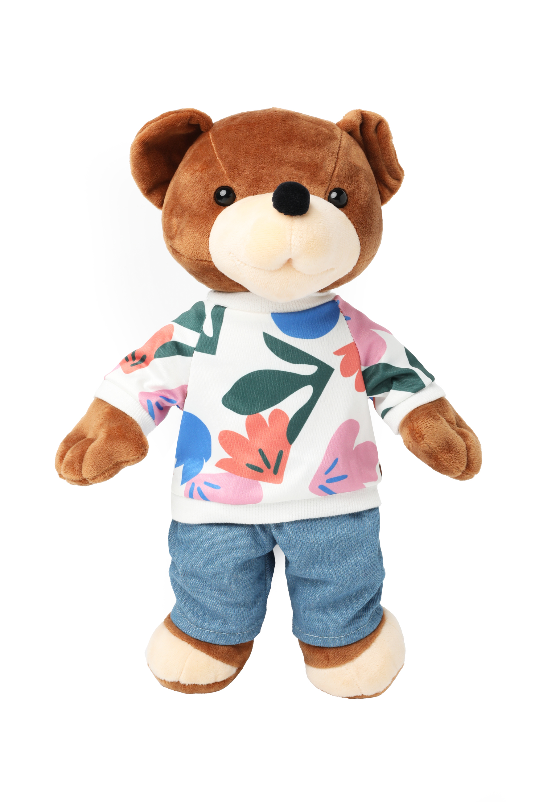 PLUSZOWY MIŚ USZATEK - TOY-BEAR 4 BEŻOWY 2