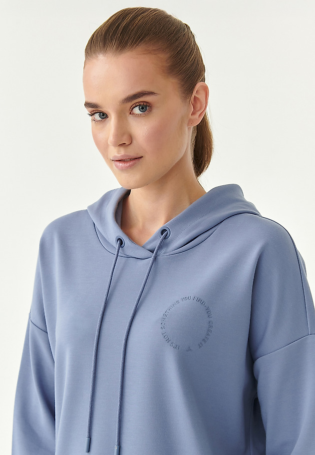 LADIES' HOODIE ROLUQA LADIES' HOODIE ROLUQA NIEBIESKI 1