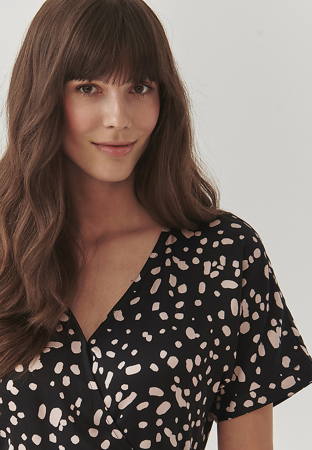LADIES’ PATTERNED WRAP DRESS - ZEREWI LADIES’ PATTERNED WRAP DRESS - ZEREWI MULTIKOLOR 5