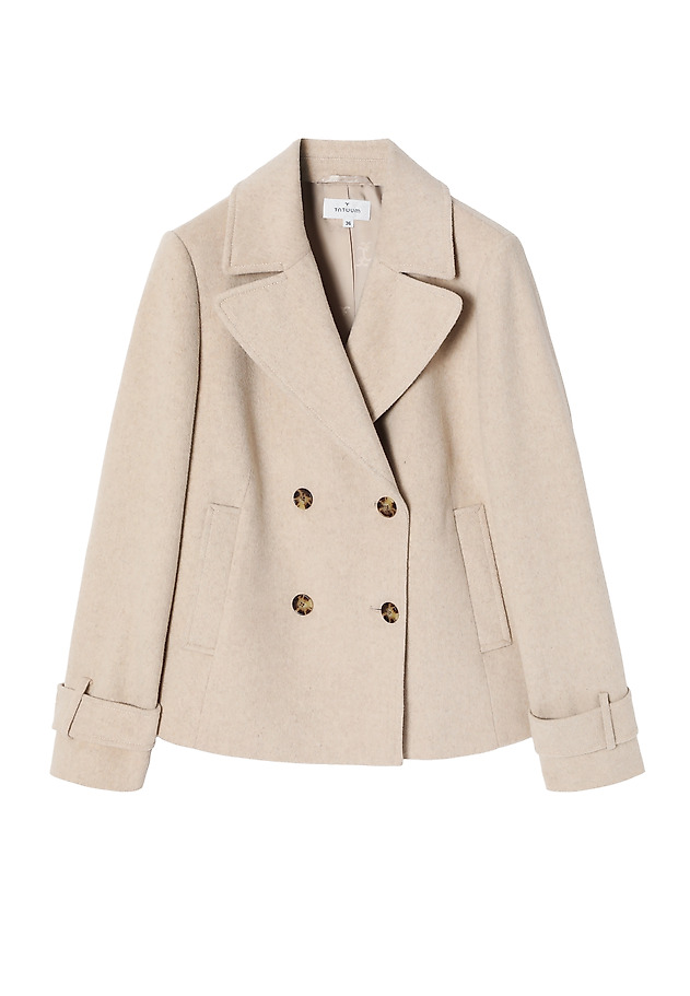 LADIES’ DOUBLE-BREASTED JACKET - MELFA LADIES’ DOUBLE-BREASTED JACKET - MELFA ECRU 7