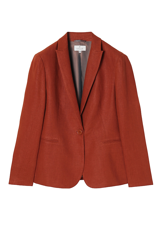 LADIES' LINEN BLAZER KAREMALIA LADIES' LINEN BLAZER KAREMALIA ORANGE 5