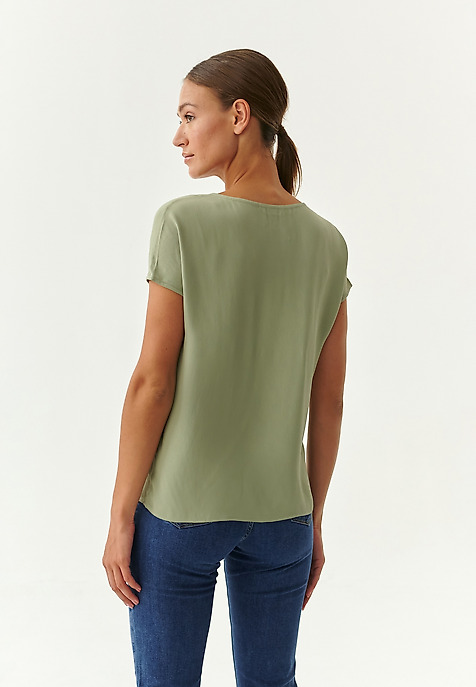 JEDNODUCHÁ DÁMSKÁ HALENKA LINSILA KHAKI 2