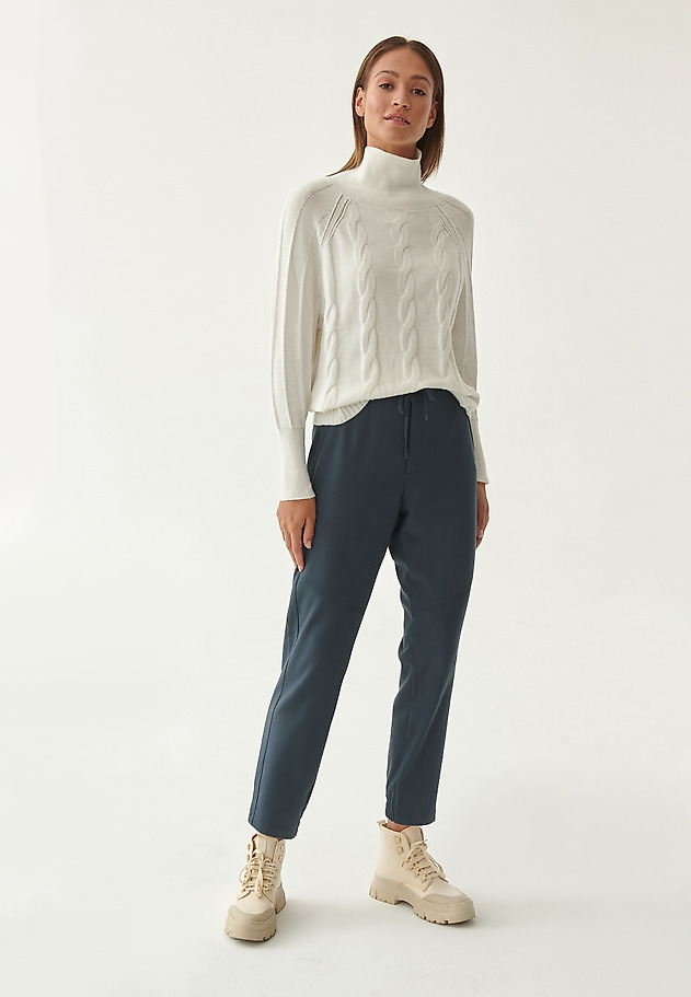 COMFORTABLE LADIES' TROUSERS WIKORA 1 COMFORTABLE LADIES' TROUSERS WIKORA 1 BLUE 1