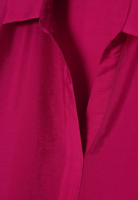 CREPE BLOUSE WITH VISCOSE - LANA PINK 2