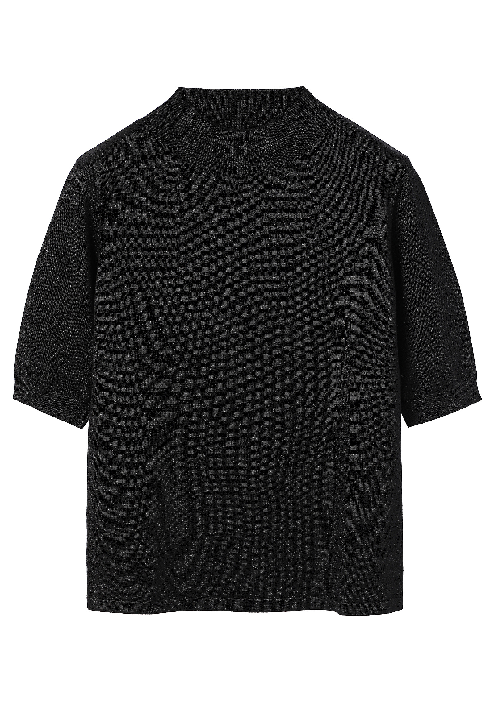 KLASICKÝ SVETR S METALICKÝM VLÁKNEM - LULU 2 KLASICKÝ SVETR S METALICKÝM VLÁKNEM - LULU 2 ČERNÁ 116704