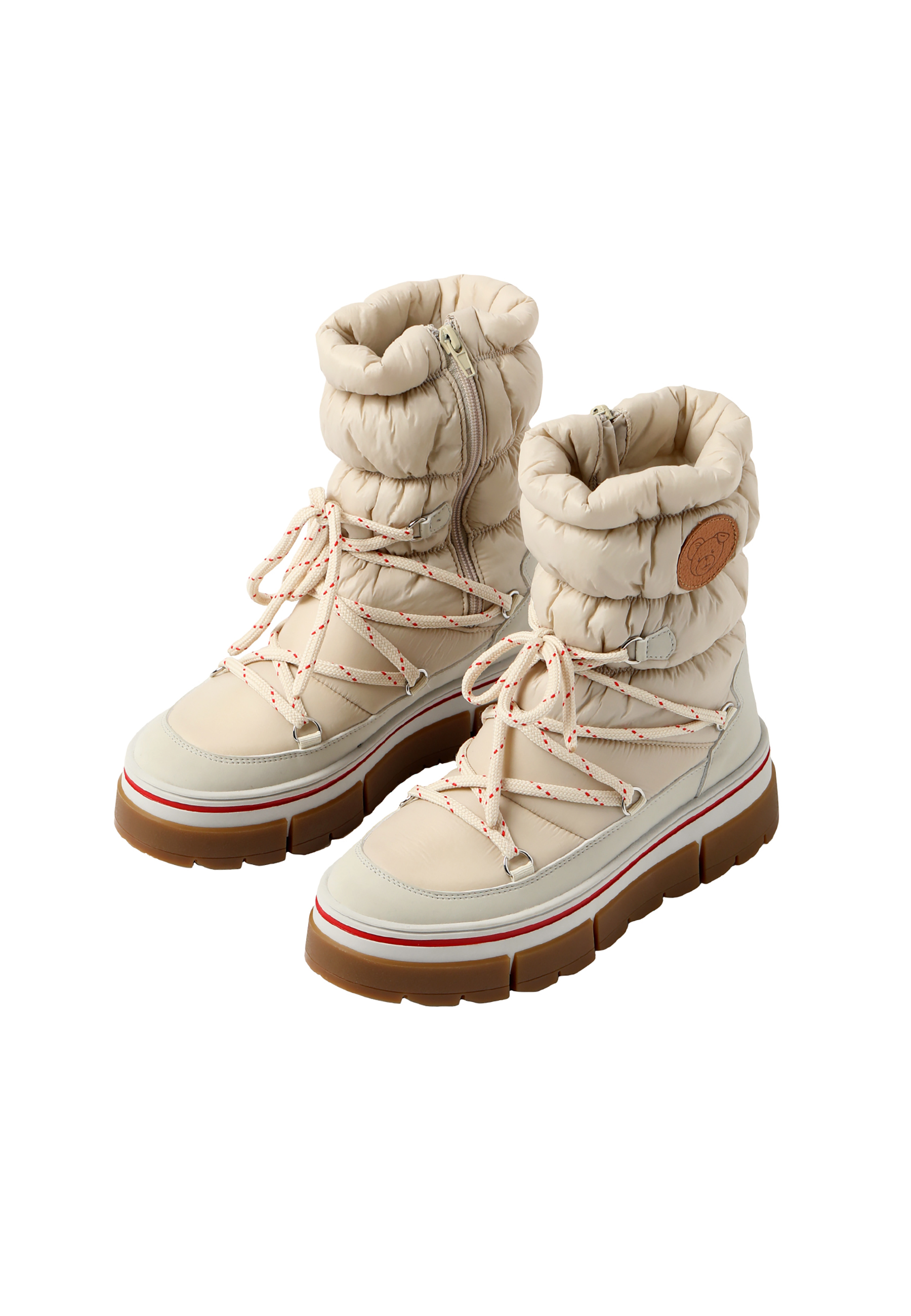 ŚNIEGOWCE DAMSKIE SAFRO BEŻOWY 2