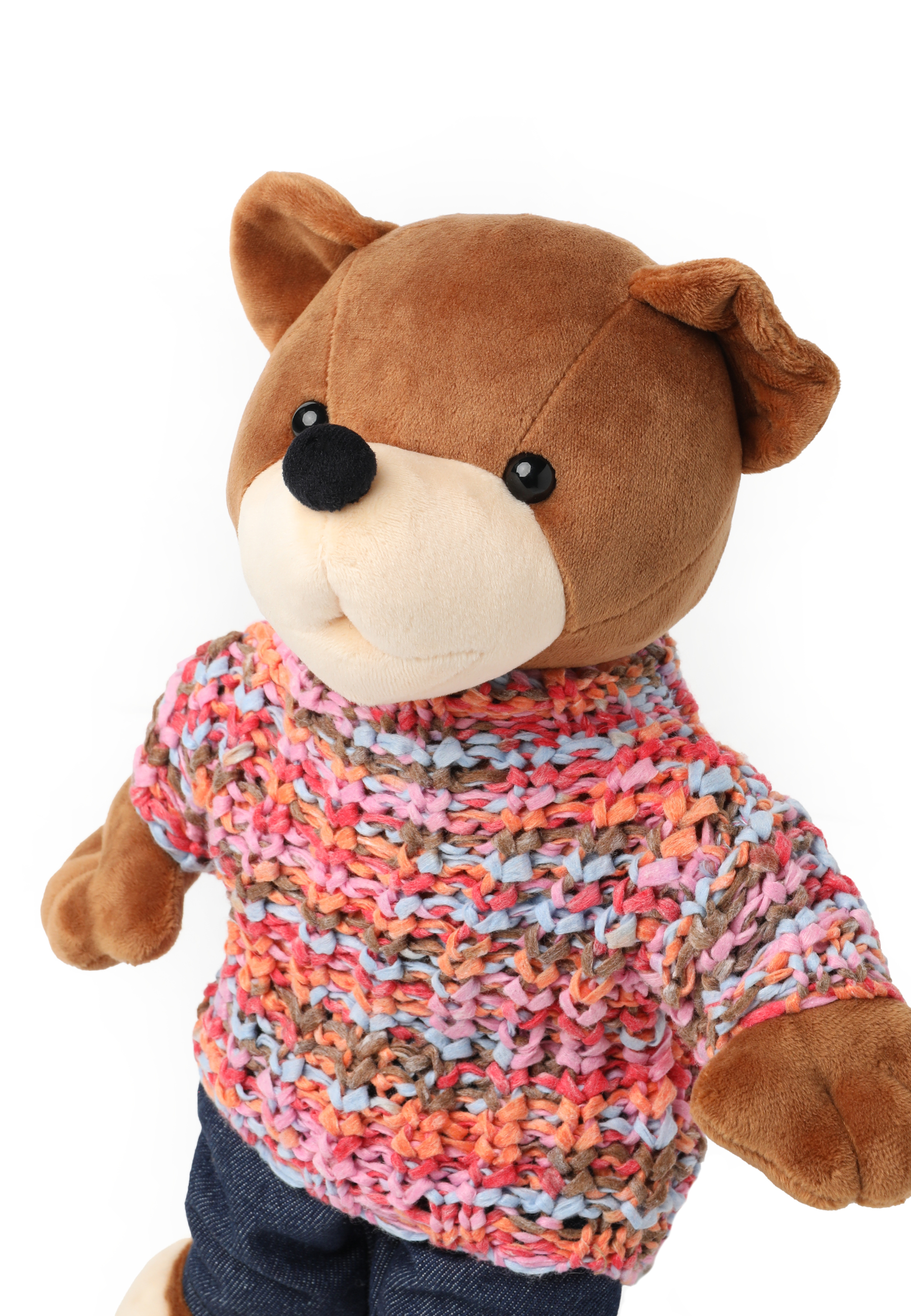 PLUSZOWY MIŚ USZATEK - TOY-BEAR 5 BEŻOWY 2