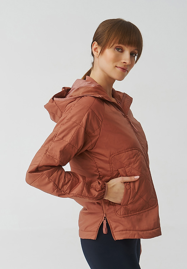 LADIES’ JACKET WITH ADJUSTABLE HOOD - RIWIANA LADIES’ JACKET WITH ADJUSTABLE HOOD - RIWIANA RÓŻOWY 1