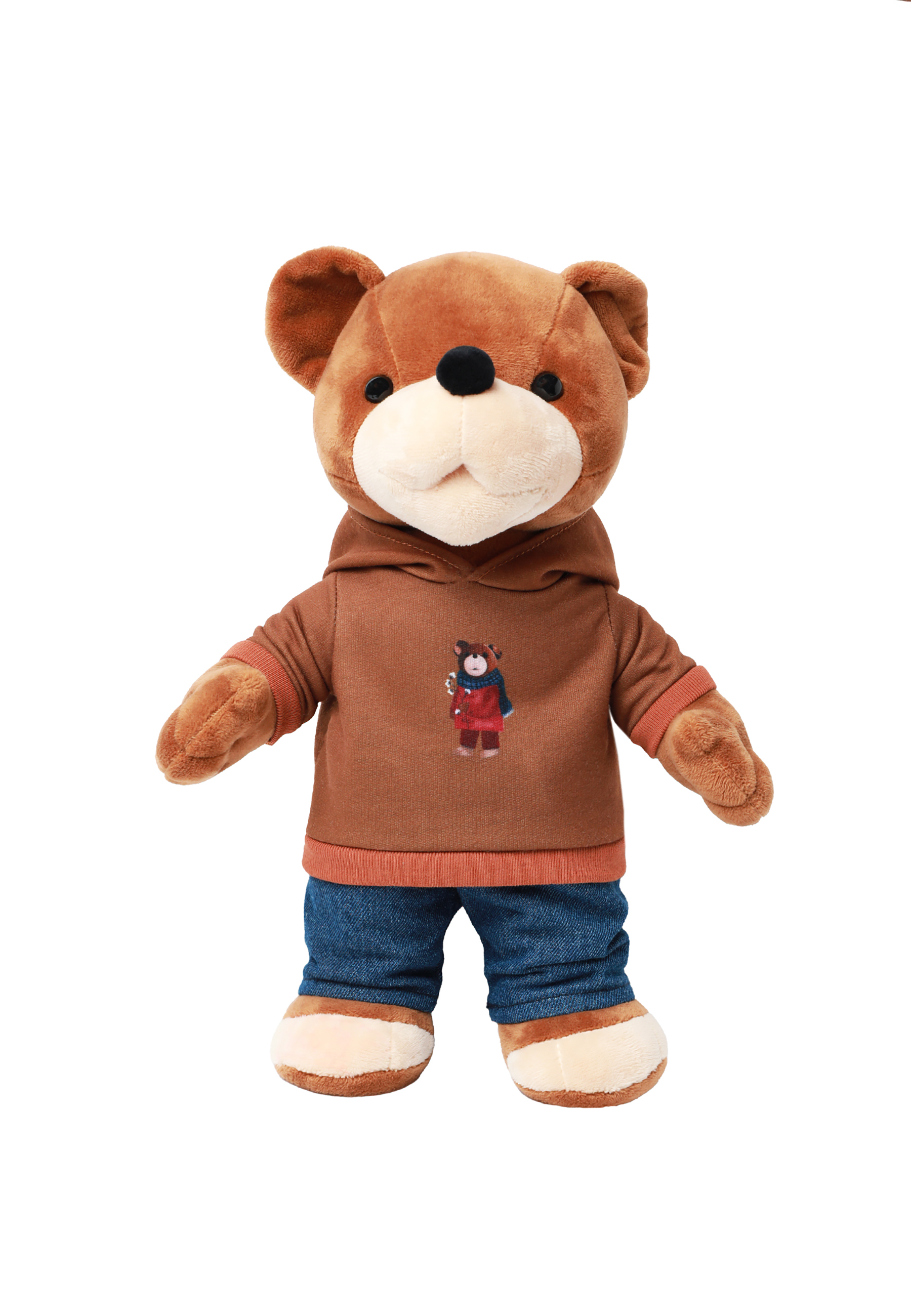 PLUSZAK MIŚ USZATEK — TOY-BEAR 3 MULTIKOLOR 2